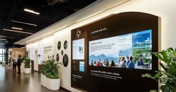 形象墻成為傳遞企業(yè)魅力的超級(jí)媒介！