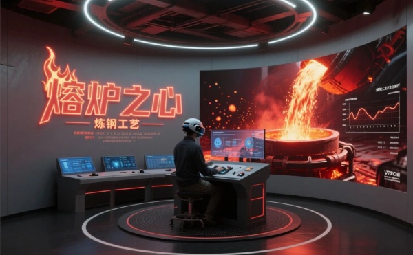 被千度鋼流燙到心跳，鋼鐵企業(yè)科技展廳也太酷了吧？