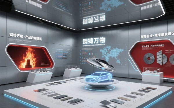 被千度鋼流燙到心跳，鋼鐵企業(yè)科技展廳也太酷了吧？