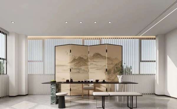機(jī)械企業(yè)辦公展廳設(shè)計
